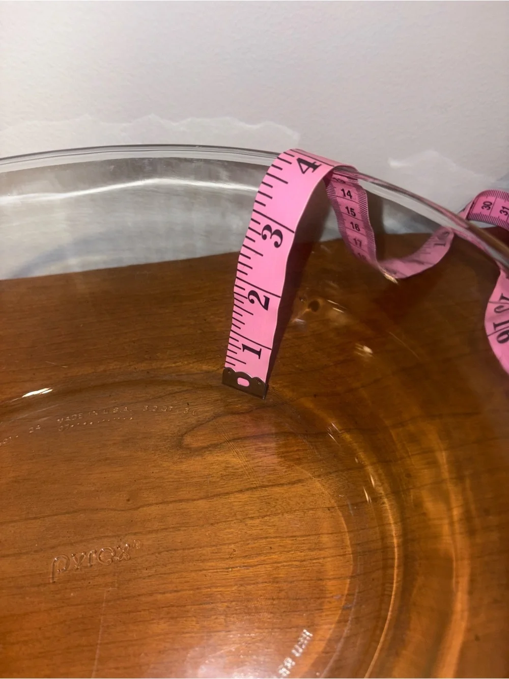 Vintage Pyrex Clear Glass Oval Casserole Roaster Dish #8501
